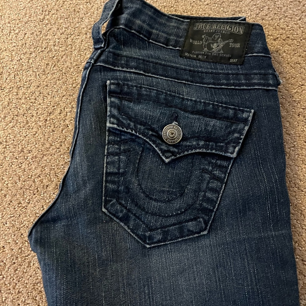 True religion straight leg jeans sz 26